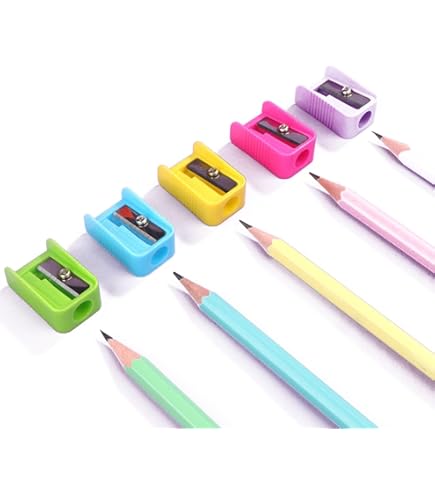 Amazon.co.jp: Operitacx ミニ手動鉛筆削り 30個セット 携帯便利 軽量