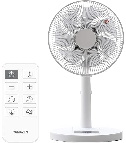 新品未使用箱不良　山善　リビング扇風機 風量3段階 YLRX-BK306(W) Amazon | [山善] 扇風機 リビング扇風機 立体首振り 風量3段階