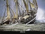 Le Siecle duベレンby Philip Plisson出荷Sinking印刷ポスター31.5 X 23.5 31.5x23.5 Print IC-P314-UK