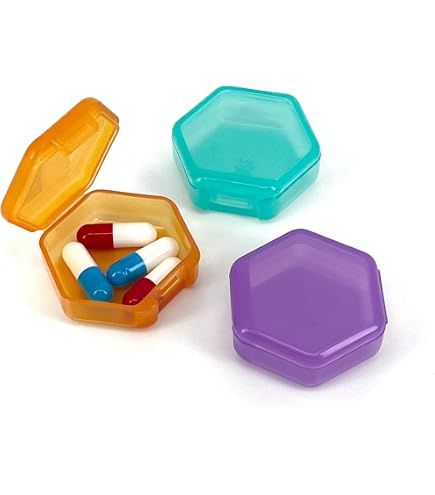 Amazon.co.jp: Tupperware ミニクラムシェルピルキーパー ラウンド