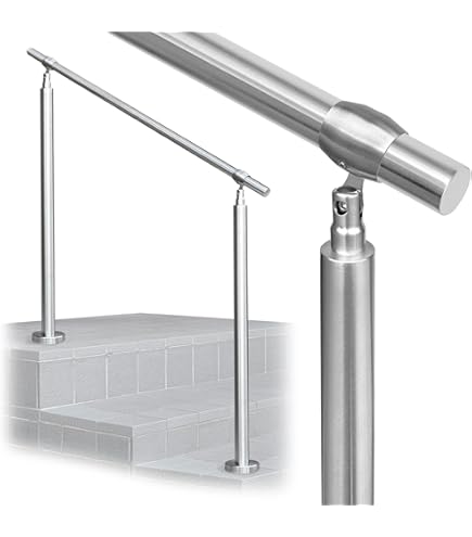 Amazon.co.jp: シロクマ アプローチ手摺 (U) シルバー AP-20U : DIY  