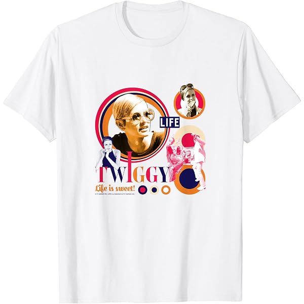 Amazon | LIFE Picture Collection _ ツイッギー(2) Tシャツ | Tシャツ