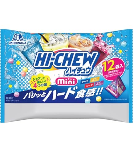 Amazon.co.jp: 森永製菓 ハイチュウミニ パウチ 60g×8入 : 食品・飲料