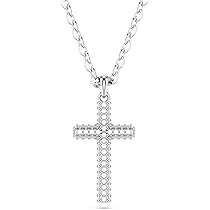 スワロスキー クロスモチーフネックレス SWAROVSKI スワロフスキー クロスモチーフ ネックレス 金属製