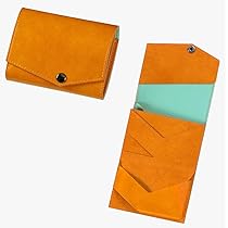 Amazon | [アブラサス] いっぱい入る小さい財布 イエロー