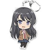 青春ブタ野郎はバニーガール先輩の夢を見ない ぷにこれ！キーホルダー 桜島麻衣 制服ver.