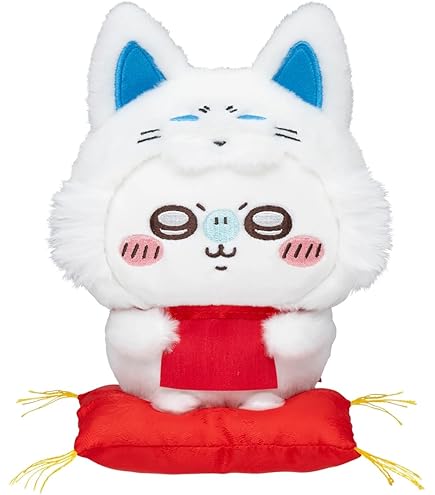Amazon.co.jp: ちいかわもぐもぐ本舗 伏見店限定 稲荷だるまぬいぐるみ