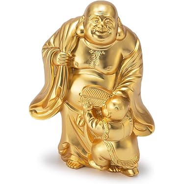 Z0565 木彫り 天女像 金彩色絵 置物 縁起物 仏像 仏教美術 傷有り 】