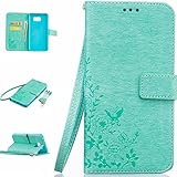 UNEXTATI Galaxy Note 5 ケース 高品質 PUレザー 手帳型ケース 衝撃吸収 カバー カード収納 全面保護 Samsung Galaxy Note5 用 Case Cover (グ