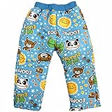 スノーパンツ 防寒 ズボン ベビー 男の子 ZOOMIC 中綿 パンツ ブルー 80