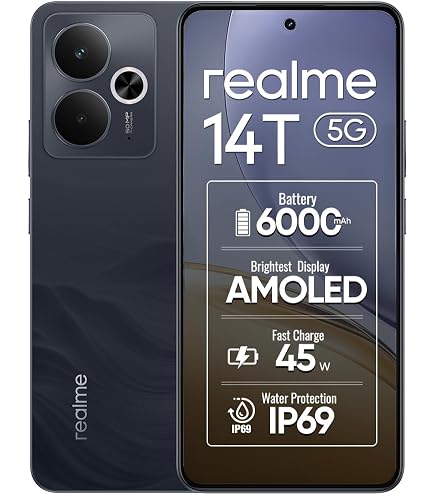 realme c65 Smartphone 6+128 GB, 50MP AI Camera, 6.67 Inch Eye