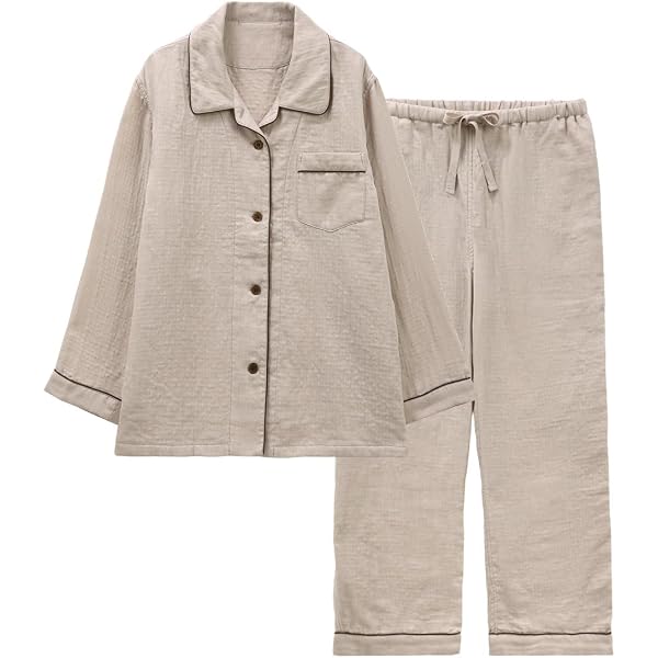 Amazon | [アーバンリサーチ] パジャマ UCHINO ソフトタッチガーゼ