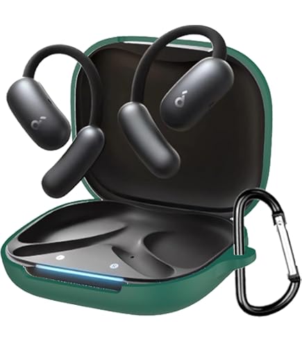 Anker Soundcore AeroFit 2 ＋ 公式ケース anker Soundcore AeroFit2 ケース カラナビケース カバー