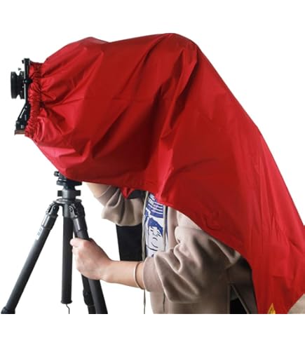 Amazon | 完全 撮影用品 全ての4x5大判カメラを適用する冠布 110X120cm