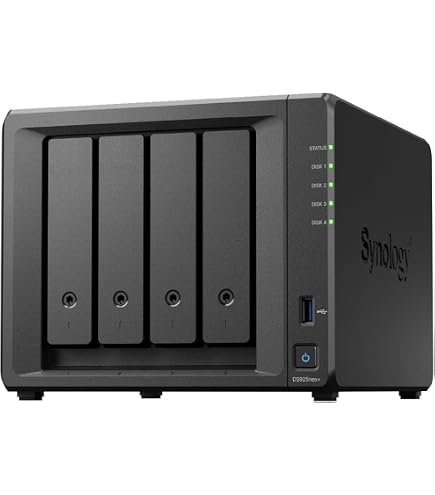Amazon.co.jp: Synology NASキット 4ベイ DS925+ RyzenCPU 4GBメモリ
