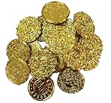 Pretend Aztec Treasure Glodコイン/ Kids ' Funyおもちゃ&ゲーム/ Playツール( 100ピース)