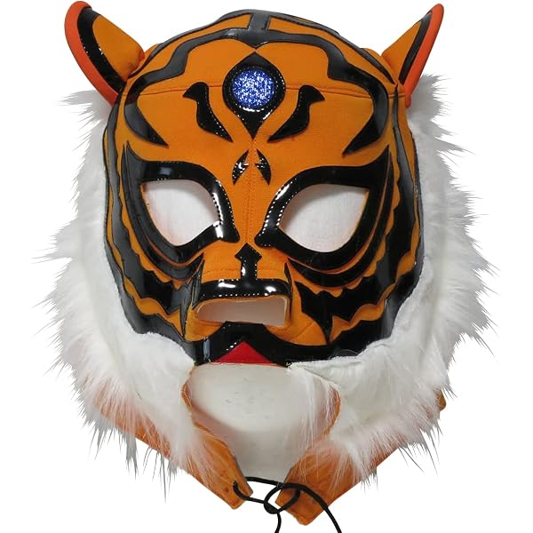 Amazon.co.jp: [MASKEDMANIA] 【プロレスマスク】暗黒の虎 二代目