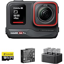 美品 アクションカメラ Insta360 Ace Pro CINSAAJA インスタ360 1/1.3