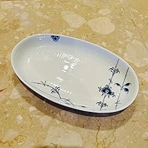 ロイヤルコペンハーゲンパルメッテバーガンディオーバルディッシュ1枚