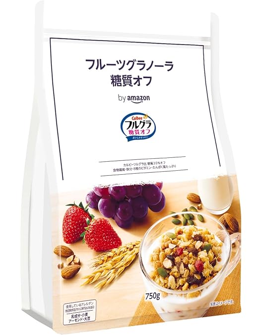 Amazon.co.jp: カルビー フルグラ糖質オフ 1000g × 3袋セット コストコ