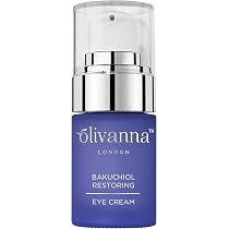 Olivanna Bakuchiol Restoring Augencreme – Anti-Falten, Gegen Dunkle Ringe & Schwellungen