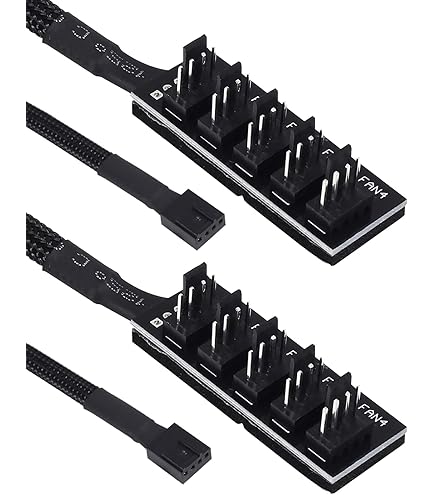Thermaltake Cable elevador de conectores PCIe 4.0 duales de 90°; blanco; transmisión de alta velocidad de 16 Gbps; 400 mm; blindaje EMI; AC-077- CO6OTN-C1