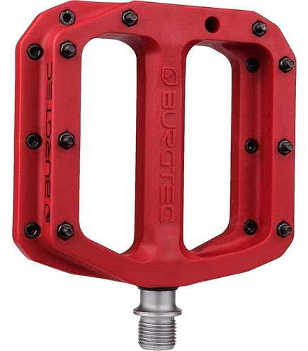 Amazon | Burgtec MK4 コンポジットフラットペダル ブラック ワン