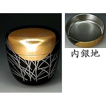 Amazon｜茶道具 内銀地 中棗 武蔵野蒔絵｜茶入・茶壺 オンライン通販