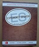 Cover of Annotated Instructor's Edition for Experience Spanish