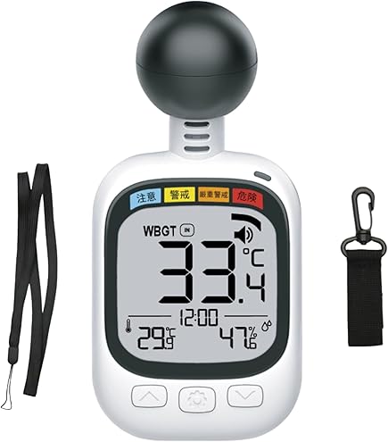 Amazon | SHOWA 黒球式 熱中症計 熱中指数計 WBGT 熱中症対策 法