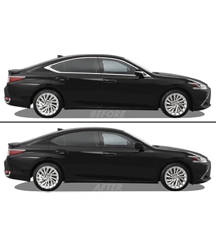 Amazon.co.jp: SlickMod クローム削除ブラックアウトビニール