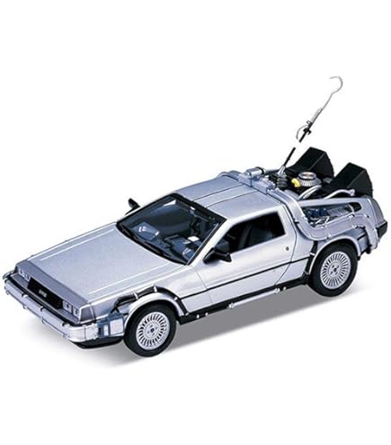 Amazon | ウィリー 1/24 BACK TO THE FUTURE III デロリアン 完成品 