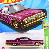 HW 2023 ＃246 1964 リンカーン コンチネンタル ダークレッド [並行輸入品]