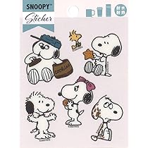 Amazon | S&Cコーポレーション スヌーピー 耐熱耐水ステッカー
