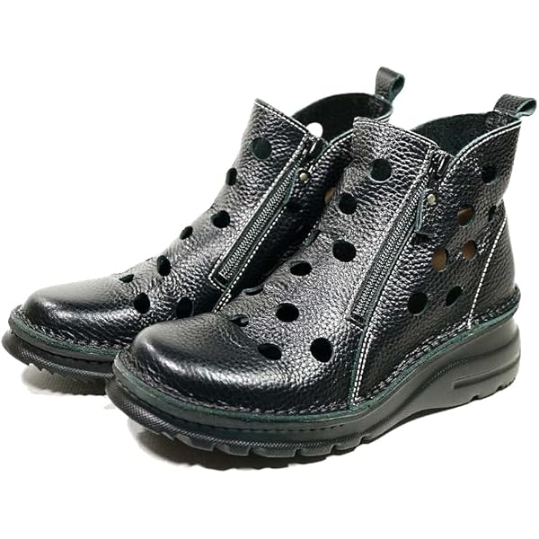 ユリコ マツモト ブーツサンダル 本革 日本製 厚底4E 24cm Amazon | [ユリコマツモト] サマーブーツ ブーツサンダル