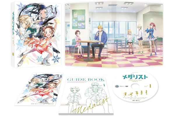 【Amazon.co.jp限定】メダリスト Season2 vol.1 [Blu-ray]（メーカー特典あり：原作・つるまいかだ描き下ろしA3クリアポスター付き）(全巻購入特典：アニメ描き下ろしイラスト使用キャラファインボード 引換シリアルコード付き)