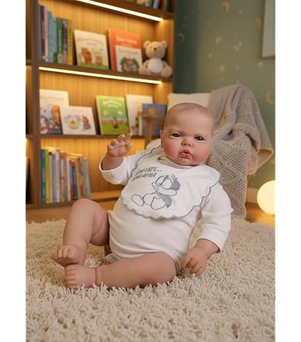 Amazon | 生きているようなリボーンベビードール 女の子 24インチ 60cm