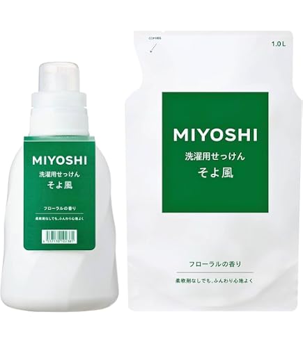 Amazon | ミヨシ石鹸 液体せっけん そよ風 5L | MIYOSHI | 液体洗剤