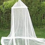 White Lace Bed Canopy Mosquito Nets by seguryy