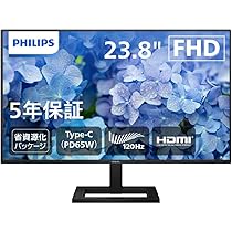 Amazon.co.jp: 【Amazon.co.jp 限定】PHILIPS 液晶TypeCモニター (23.8