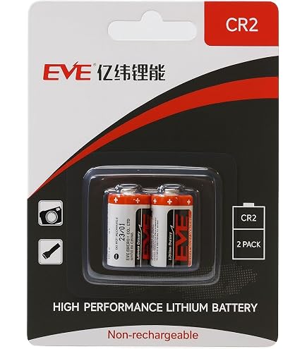 Amazon | CR123A 3V リチウム電池 4個入りパッケージ カメラ 懐中電灯