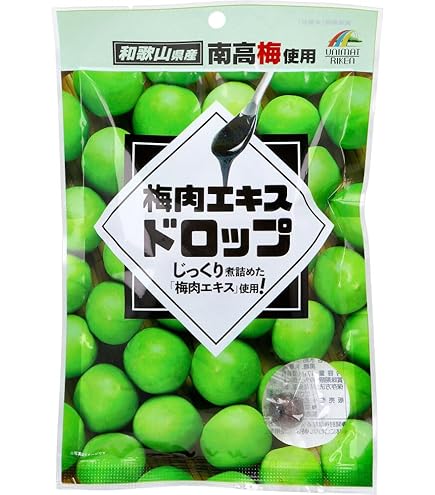 Amazon | 梅肉エキスドロップ 63g | ユニマットリケン | クエン酸