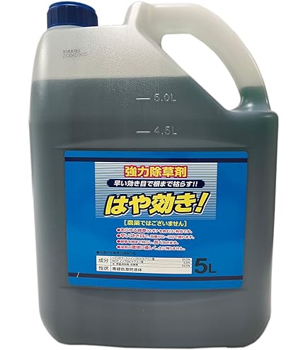 Amazon.co.jp: 一刀両断 5L×4本 除草剤 希釈タイプ 非農耕地用