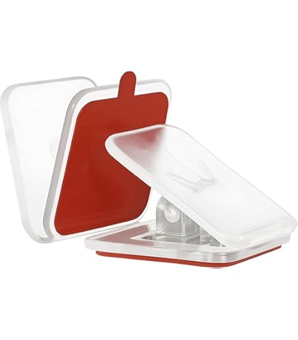 Beaupretty 30Pcs Clear Plastic Badge Clips Self Adhesive Wall Hanging - View #4