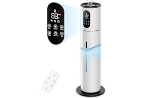 加湿器 大容量 8L タワー式 【除菌・抗菌・自動恒湿・アロマ対応】 かしつき 上から給水 超音波式 300ml/h加湿量 切タイマー スリープモード 吹出口360° 空焚き防止 水漏れ防止 花粉 乾燥対策 省エネ 寝室/リビング/オフィス 40畳 業務用 家庭用 お手入れ簡単 リモコンき pcs