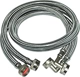 Eastman 48376 Washing Machine Hose with 90-Degree Elbow, 1-Pair by Eastman