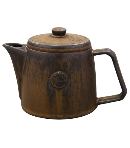 Amazon | Zxyler 陶器製急須 タイプ A 500ml 直火対応 薬草ポット