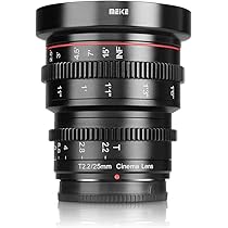 Amazon.co.jp: Meike(メイケ) 25mm T2.2 シネマレンズ Fuji X