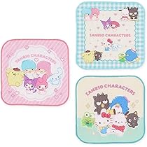 Amazon｜サロンジェ サンリオ ミニタオル 3枚 セット キャラクターズ