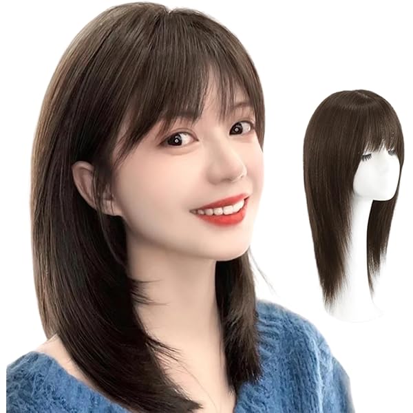 ❤ 人毛100％　フルウイッグ　医療用　人工肌　手縫　ストレート 明ブラウン ❤ 楽天市場】【返品・色交換OK】 医療用ウィッグ 人毛 人毛50